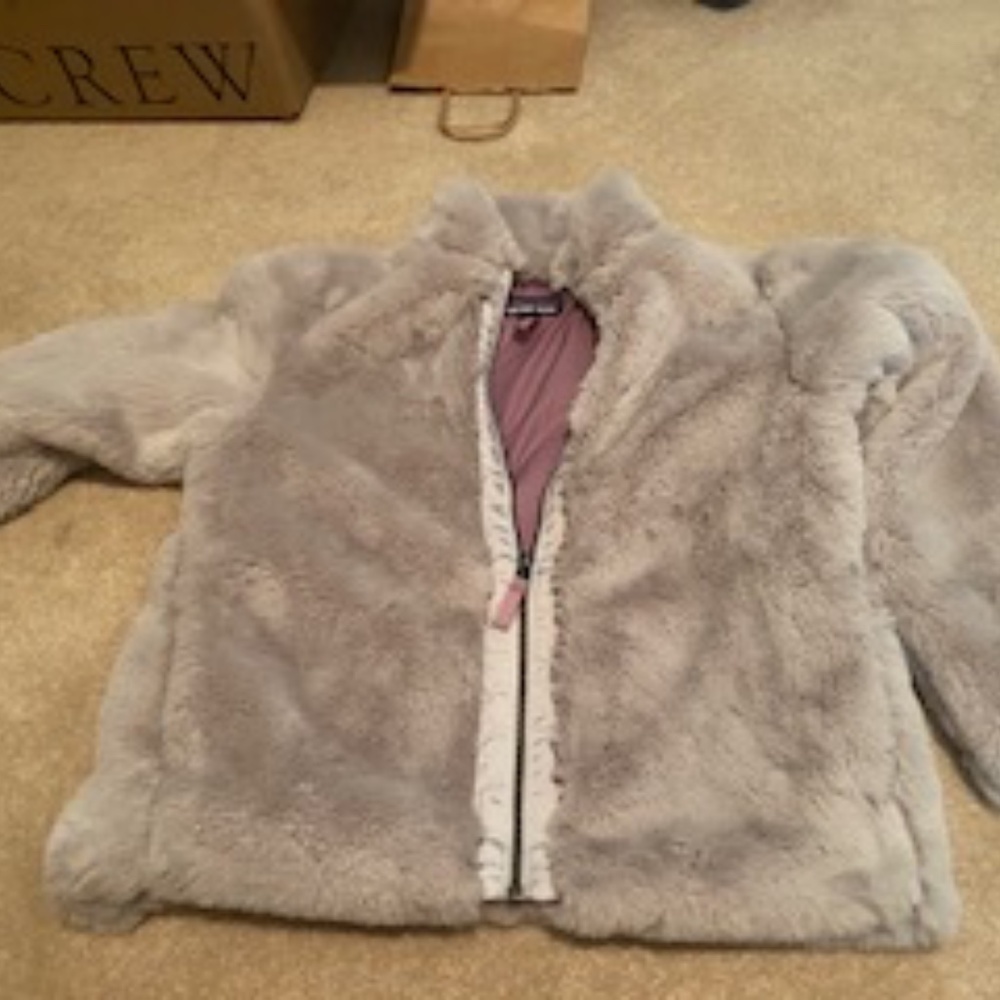 Girls faux fur winter coat - Patagonia